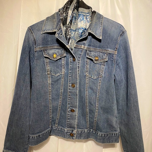 GAP LADIES JEAN JACKET XL - Picture 1 of 3